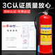 桂安（GA）灭火器4kg干粉手提式家用商用仓库12358公斤联塑消防器材箱子 620ml 水基 车载水基620ml