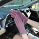 Handschuhe Frauen Winterwärme und Samt Radfahren Develvet Touchscreen Herbst und Winter Kaltes Cycling im Freien im Freien Modehandschuhe Bug [Pink]