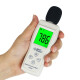 XMSJ Decibel Rideo de ruido Tester de sonido Alta precisión Medidor de sonido Medidor de sonido AS804 AR854 (Estándar + Conjunto de carga)