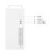 Intel Lingxi 310 desktop computer (i3 12100 16G 512G SSD business keyboard and mouse) WIFi6 commercial office full set of complete machine single host state subsidy 20%
