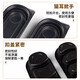 Neue Einweg -Lunchbox Rechteckige japanische Verpackungsbox zum Mitnehmen Fast -Food -Box Sushi Bento Box Plastik -Partition SZ1048 gleichermaßen geteilt drei Gitter mit Deckel 550 ml 500 Sätze