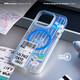壳空间原创飞机旅行箱磁吸手机壳不撞款适用苹果16pro手机壳iphone15promax新款防摔一体按键触控拍照 飞机旅行磁吸手机壳+磁吸卡包+手绳 iPhone 16 Pro Max