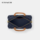 Coach 25 New Rowan Series Sac féminin Boston Boston Light Luxury Areader Sac à main Sac à main à l'ancienne pour petite amie Blue Cy699-IMXIA (grande taille)