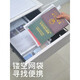 护照收纳包出国旅游证件文件袋透明便携登机牌卡旅行保护套收纳袋 套装[小号+中号+大号]适合家