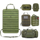 Shantou Lincun Car Back Seat Tactical Storage Bag Car Back Seat Multifunctional Backrest Storage Storage Khaki