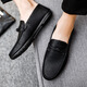 Zapatos de gorro de carpintería de carpintería para hombres 2025 nuevos zapatos de primavera para hombres británicos zapatos de cuero casual de cuero de hombres británicos