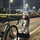 
Spring snow under the forest, summer cycling suits for women, spring and autumn road bike cycling suits for men, long-sleeved tops for bicycle road bike cycling suits for quick drying white-summer S