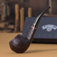 
Sharphan (SAVINELLI) Italy Rome pipe heather wood P104 filter mouthpiece handmade solid wood pipe men's imported gift [Century classic][673 large bulldog]