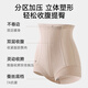 Tingmei high-waisted tummy-tightening pants, strong belly-lifting butt-lifting body-shaping pants, waist slimming bottoming shaping pants for women, skin color XL