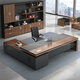 Shanert Boss Desk Simple Modern President Desk Manager Supervisor Executive Desk Boss Desk 1.6 Meter Table and Chair Combination