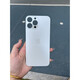 Suitable for Apple 13pm/13pro mobile phone back cover glass 13promax rear screen case small hole back cover white original quality Apple 13promax