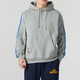 
Nike couples sweatshirt men's and women's autumn and winter running training sportswear hooded plush plush thickened warm pullover HJ3882-063 grey inner lining S