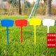 Shipton's various Specifications, various colors, plastic large ground signs, gardening labels, gardening signs, signs, ground signs, 100 pieces, 27cm surface, ground signs, white