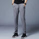 
AEXMERE ice silk air conditioning pants men's ultra-thin breathable sports casual pants Korean style trendy men versatile 838 black + 838 blue [two-piece] M