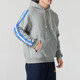 
Nike couples sweatshirt men's and women's autumn and winter running training sportswear hooded plush plush thickened warm pullover HJ3882-063 grey inner lining S