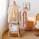 Yuan Yaju solid wood coat rack, all solid wood coat rack, floor-standing clothes rack, bedroom foldable clothes drying rack, simple clothes hanging rack