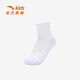 ANTA Children's Socks 3 Pairs Girls Spring and Autumn Comfortable Breathable Socks Children's Socks Anti-odor Socks 3 Pairs Brown/Black/White-1 9-12 Years Old (XL)