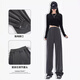 Jingqi (Joyncleon) Entbindungshose, Frühling und Herbst, Zwei-Wear-Jogginghose, keine Bauchunterstützung, kleine Sporthosen mit breitem Sport, graue XL JYK164341
