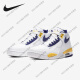 
Nike (NIKE) Flight Legacy AJ4 Brothers Lakers Retro Basketball Shoes FD9928-101 AJ4 Brothers 39