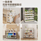 Nanye Shoe Rack Simple Shoe Rack Storage Rack Door Small Shoe Cabinet Shoe Storage Storage Rack SLXJ-6