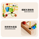 Xinge Bead Wrapping Toy Infant Bead Beading Children's Baby Early Education Hand Fine Movement Three-Thread Animal Bead Wrapping Gift