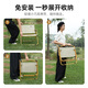 Camel (CAMEL) outdoor camping folding chair portable backrest sketching lounge chair camping fishing stool Kermit chair 1J722C7586
