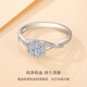 CRD Ke Laidi Spot Sparkling Xingyun Platinum Diamond Ring Women's Group Diamond Ring Proposal Marriage Engagement G0590 Platinum Diamond Ring Total Approximately 20 Minutes