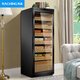 Meijing (raching) MON2800A WIFI smart solid wood horizontal line constant temperature constant temperature cigar cabinet temperature control humidity cigar humidifier home starry black (Spanish cedar wood shelf) + ammonia purifier