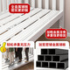 
Xingde children's splicing bed iron-high guardrail baby can be customized widened splicing adults can sleep on a crib for boys and girls. Three-sided guardrail + 5cm coconut palm mattress 180*80 [Environmental and odorless]