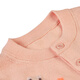 Jnby von Jnby Jiangnan Buddies Baby Cotton verwöhnt kurze Strickjacke Stricker Sweater Herbst und Winter Jungen und Mädchen Baby Yo7310870 684/warm Pink 100 cm