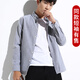 Puya Huaxia Oxford Spinning Herren Short Sleeve Shirt Business Casual Koreanischer Stil mittlerer und junger schlanker weißer Zentimeter-Hemd-Kleidung Student Dizhu* Mote Short Sleeve* Blue 9909 M 38 (165)