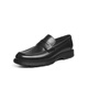 Rote Libellefly-Slipper 2025 Frühling Neue Männerschuhe Dicke alleinige formale Lederschuhe High-End Business Herren Lederschuhe WTA15249 Black 42