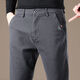 Gy Goldlion 2025 Frühling Casual Hosen für Männer, dicker, schlanker koreanischer Stil trendy und vielseitiger Ruhe WX653 Schwarz 28 (Taillenumfang 2 Fuß 1)