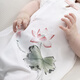 Bali pig baby jumpsuit for summer thin new Chinese style Chinese style Hanfu little flying sleeves sleeveless outing clothes Magpie sings branches 90cm