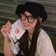 Pacha (PRSR) Mentes de lunettes décontractées pour hommes et femmes, cadre carré ultra-léger peut être assorti avec le cadre chinois Gift-DS7009 -B-Black [cadre unique] + Pacha Xinghui Series 1.61 Lens