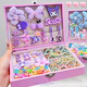 Shangmei Beibei Kulomi Jewelry Box Diy Hair Accessories Girls Birthday Gifts 3-6 Children's Toys Girls Girls 6-10bb Clip Style