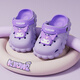Pig Dad Children's Slippers Girls Summer Indoor Bathing Anti-Slip Outdoor Wear 2025 New Sanrio Girls Cave Shoes Blue 20