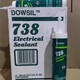 Dow Corning Tao XI/738 Silikon DC738 Kleber Hochtemperaturwiderstand Elektronik Industrie organisches Silikon RTV -Dichtmittel 738 Weiß