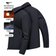 Sieben Wolf Jacke Herren 25 Herbst NEU NEU DREI DREI-STATISCHE ANI-STATISCHE EXECUTIVE Jacke Herren-Revers Jacke Herren Business Windproof 101 (Naru Blue) -25 Neuer Dreier-Verteidiger Antistatic 2xl (180)