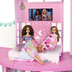 【8成新】芭比（Barbie）过家家玩具城堡别墅儿童玩具生日送礼礼盒-芭比梦想豪宅乐园HMX10 