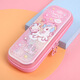 Petite épingle à épingle avec huile mouchette de stylo de sable de carton tpu crayon étudiant crayon crayon pour enfants crayon one pièce 3899-4a licorne rose