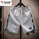 Padre de carpintero Shorts Men's Summer Tendencia de verano Beach al aire libre con tendencia nacional impresa