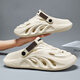 Katile crocodile hole shoes men summer sandals stymph beach shoes dual-purpose sandals men 1564 khaki 42-43