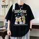 
Woodpecker (TUCANO) cartoon printed solid color teen short-sleeved T-shirt for men trendy handsome 2025 new summer half-sleeved T-shirt 695 meters white XL about 125-145 Jin [Jin equals 0.5 kg] can be worn