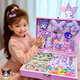 Beimuxing Kulomi Jewelry Box Children's Toys Hairpin Hair Accessories Little Girls 7-14 Years Old Girls Girls Girls Birthday Gifts