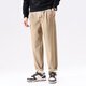 Clothing Legend Pantalones casuales COLECCIÓN HOMBRES HOMBRES Simples Pantalones Centuales Pantalones Casales Pantalones Caki 11304 33