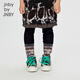 Jnby von Jnby Jiangnan Stoff Kinderkleidung Baumwolle High-Top-Socken modisch und niedlich süße Herbst- und Wintermädchen und Kinder 6o9n12610 900/braun Farbe gemischt 5-7 Jahre alt