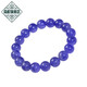 Nanzhi Tanzanite Bracelet for Women and Men East China Sea Crystal Agate Jade Jade Blue Gemstone Scattered Beads Niche Colorful Treasure Bracelet Collection Level About 4.5mm (Three Circles)