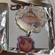 Keychain: Demon Child Gift Peripheral Bell Nezha acrylique Cartoon Star School Sac SEA Pendent 1 Set 6 [6 Modèles moyen]