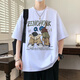 Boledi-Sommerkleidung, Junior- und Senior High School-Schüler, Baumwoll-Kurzärmel-T-Shirt, 13 hübsche, halbärische Kleidung, 12-jährige Jungen, halbärmelige Top, 693 Beige (einzelne kurzärmelige) hohe Qualität 160 m (70-98 Jin [Jin Equals ungefähr 0,5 kg]]]